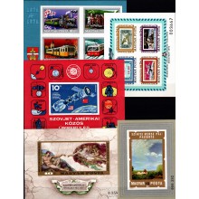 Ungarn - Samling på to plancher - Miniark - Frimærke - Postfrisk.